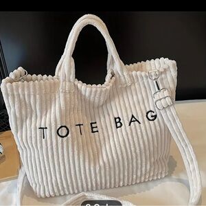 Cream Tote Bag